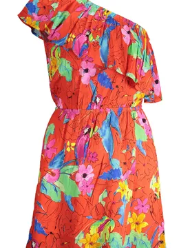 Damen KLEID Rot 23SWVW83_45468C6_ROSSO3090