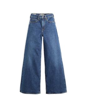 Jeans Wide Leg dunkelblau 30/L30 damen