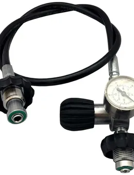 Equalizzatore Del Serbatoio Din With Pressure Gauge O2