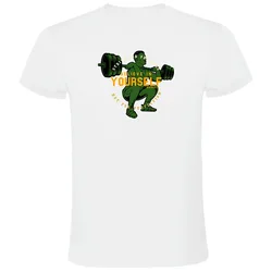 T-shirt à Manches Courtes Believe White 2XL