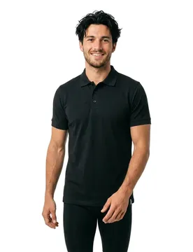 Polo à Manches Courtes Crossover 20683 Deep Black 3XL