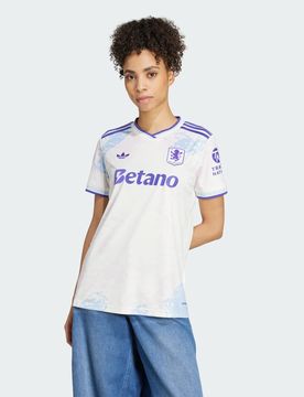 Maglia Third Aston Villa FC 25/26 S Off White / Energy Ink