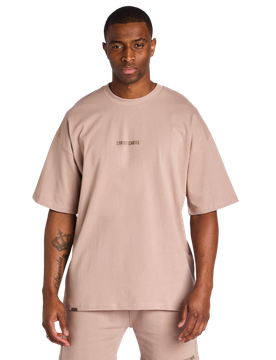 Guessepie Herren T-Shirts - Braun - Größe L - Baumwoll-Jersey Brown L