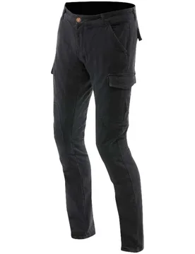 Pantaloni Moto Tessuto CARGO SLIM TAPERED Nero taglia 38 - Dainese - FashionsVida