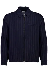 Superflex pinstriped overshirt male
