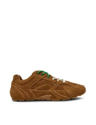Asiel Suede Trainers Tan female