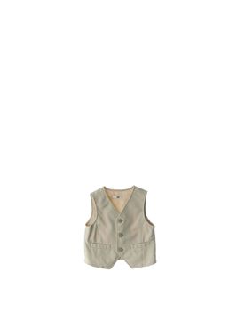 IDO Gilet monopetto BURRO 4A