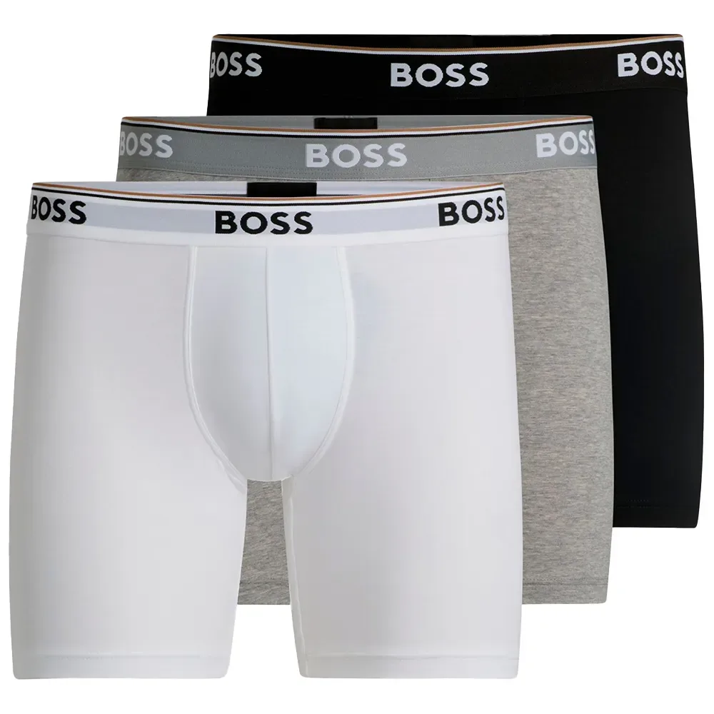 Boxers Power 3 Unità Assorted Pre-Pack L - BOSS - FashionsVida
