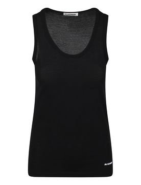 Jil Sander Canotta In Cotone