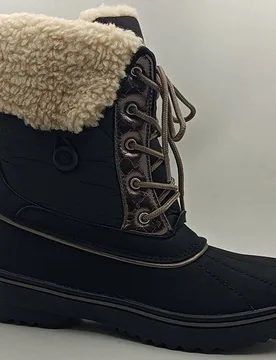 Damen Winter Stiefel GLASLYNN LUXE black 40 - HV POLO - FashionsVida