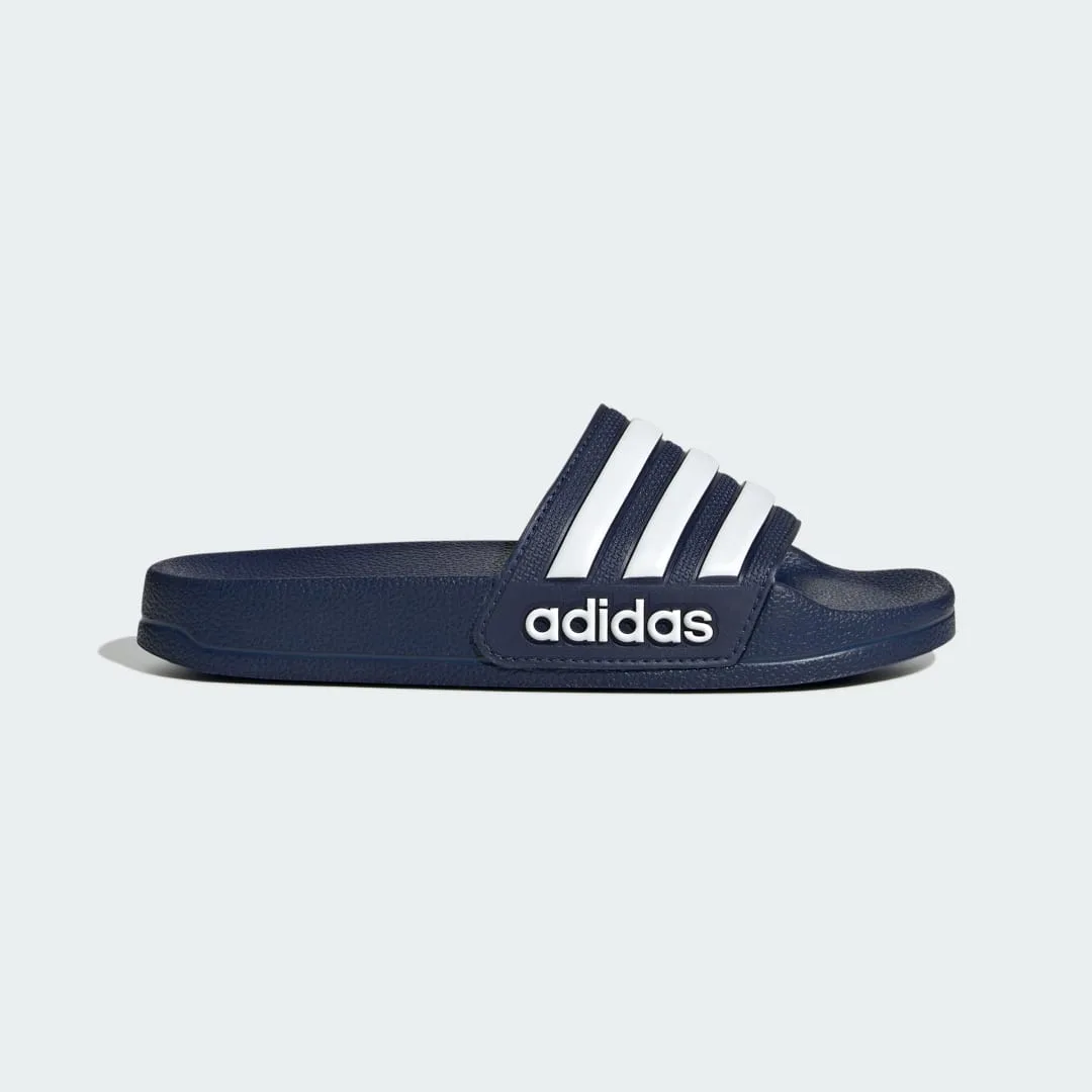 CIABATTE ADILETTE PER LA DOCCIA 31 Dark Blue / Cloud White / Dark Blue - Adidas - FashionsVida