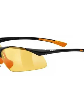 Occhiali Da Sole Sportstyle 223 Black / Orange - Uvex - FashionsVida