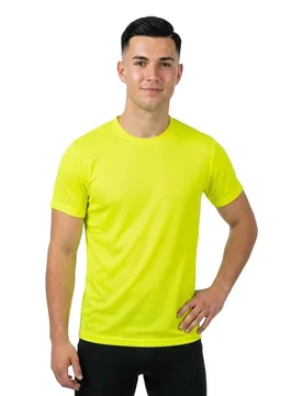 T-shirt à Manches Courtes Crossover 51625 Hi-Vis Yellow XL - MASCOT - FashionsVida