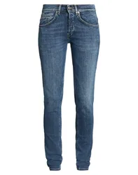 Pantalones vaqueros Mujer Azul marino 28 Mujer
