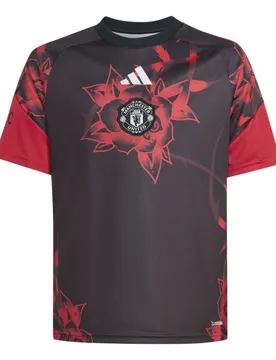 Manchester United Prematch Trikot Kinder 2026/27 - Rouge - male - Size: 7/8 ans