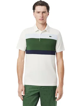 LACOSTE Polo Color Block, creme m - Lacoste - FashionsVida