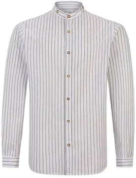 Trachtenhemd Dominik (grün, Gr. L) von Classics für Herren, Oberteile, 100% Baumwolle - Stockerpoint - FashionsVida