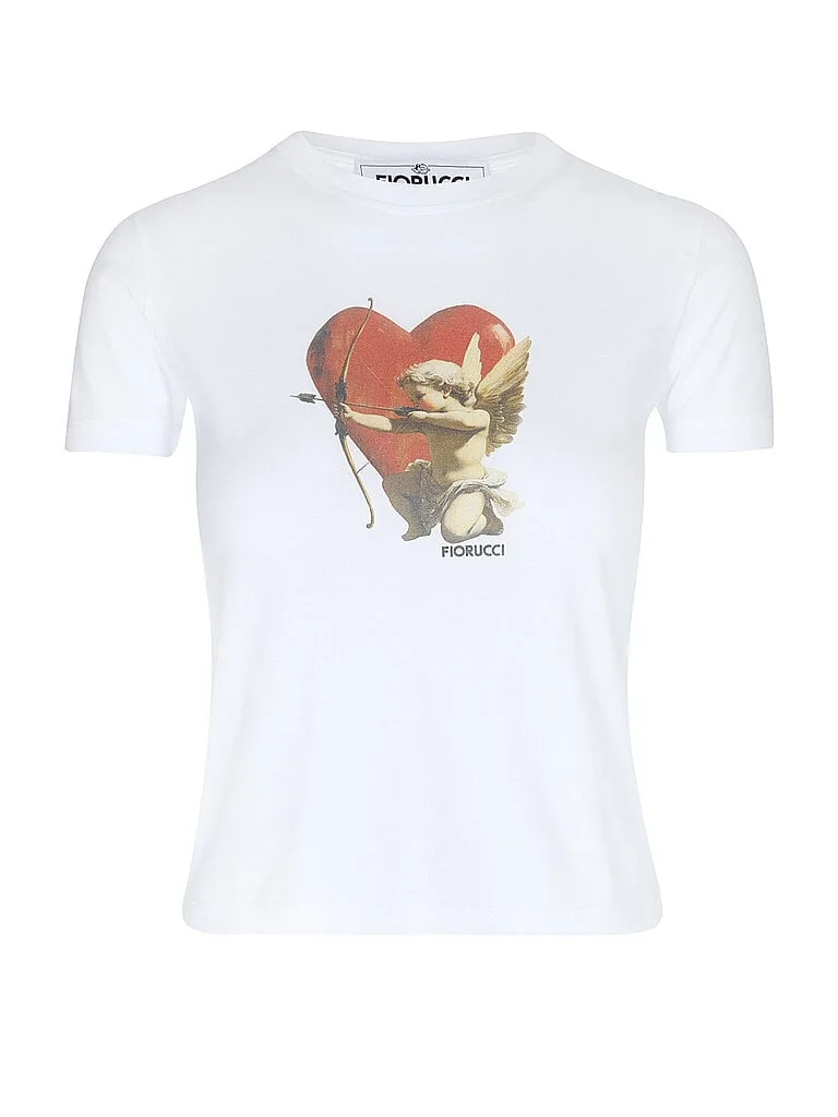 FIORUCCI T-Shirt weiss L damen - Fiorucci - FashionsVida