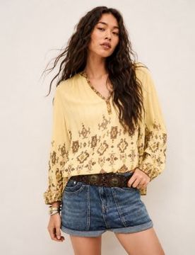 Para mujer. 1E26ZATO Blusa Zato (34), Casual, Viscosa, Manga larga