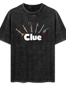 Clue Logo T-Shirt Big Size Simple T-Shirt - Aliexpress - FashionsVida