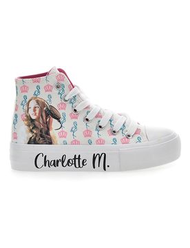 Sneakers Mid Cut 7901 Bianche 30