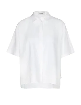 Blouse en lin MELANIA blanc M - Ecoalf - FashionsVida