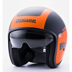 Casco Moto Jet Pilot 1.1 HT In Fibra Grafica G Nero O taglia XS