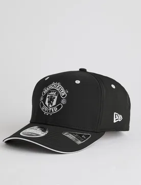 Manchester United x Crest Recycled 9Seventy Cap Black None - New era - FashionsVida