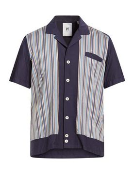 Camisa Hombre Azul marino 40 Hombre