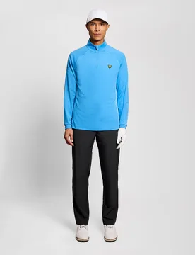 Men's Golf Chino Trousers in Black - Lyle & Scott - FashionsVida