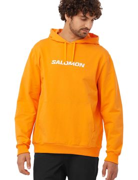 Logo perf Sudaderas Montaña Hombre Naranja (L)