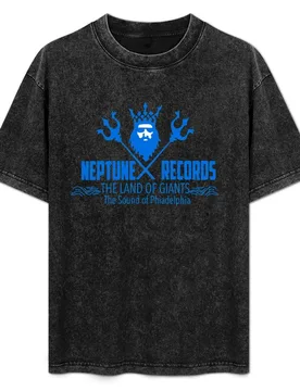 Neptune Records Printed T-Shirt Basic Short Sleeve Cotton Blend T-Shirt - Aliexpress - FashionsVida