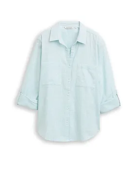 TOM TAILOR Bluse mint 46 damen - Tom tailor - FashionsVida