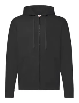Kapuzenjacke Classic Hooded - Grau / S Herren Grau adult Herren - Fruit of the loom - FashionsVida
