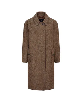 Wollmantel braun L damen - Gloverall - FashionsVida