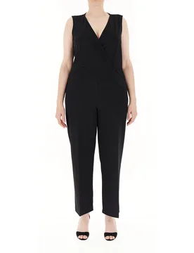 Jumpsuit smanicata NERO XL - N.O.W. NATION OF WOMEN by PERSONA - FashionsVida