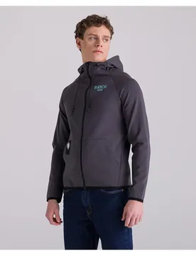 Felpa Con Cappuccio Bianchi Milano Fan 2025 Grey