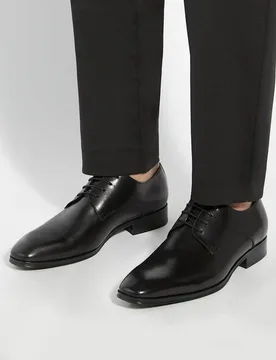 Leather Oxford Shoes Black female - Dune london - FashionsVida
