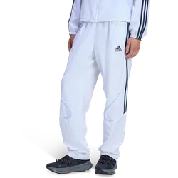 Adicolor Teamgeist Men Pants - White - Size M - Poly Mesh - White - Size: Medium