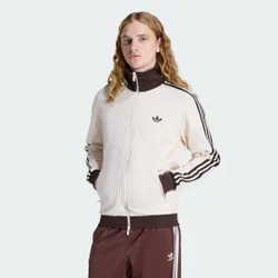 Track Top Beckenbauer L Wonder White / Aurora Coffee