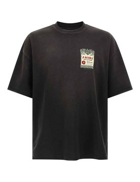 Amiri T-shirt con timbro Chateau