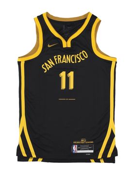 Canotta Basket Uomo Nba City Edition 2023/24 Dri-fit Swingman Jersey No 11 Klay Thompson Golwar Black