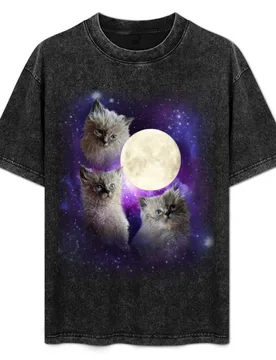 Three Crust Moon Beignet T-Shirt Basic Casual Wear Short Sleeve Top - Aliexpress - FashionsVida
