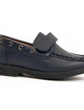 Boys Moccasin Colegialb2 In Blue - Size Eu 26 - Montevita - FashionsVida