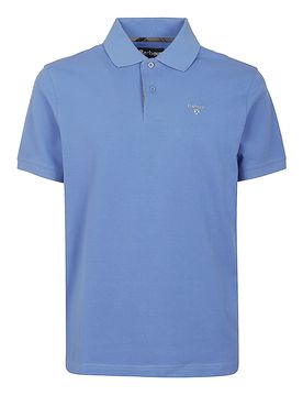 Barbour Polo in piqué tartan