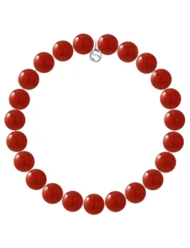 Womens Bracelet Silver Sterling 925 Townsville - Red - Size 6 Inches (Bracelets) - Rodney & Rolf - FashionsVida