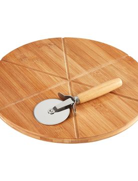 Kesper Bambus-Pizzabrett braun