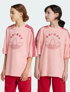 T-shirt Graphic Junior 9-10A Semi Pink Spark - Adidas - FashionsVida