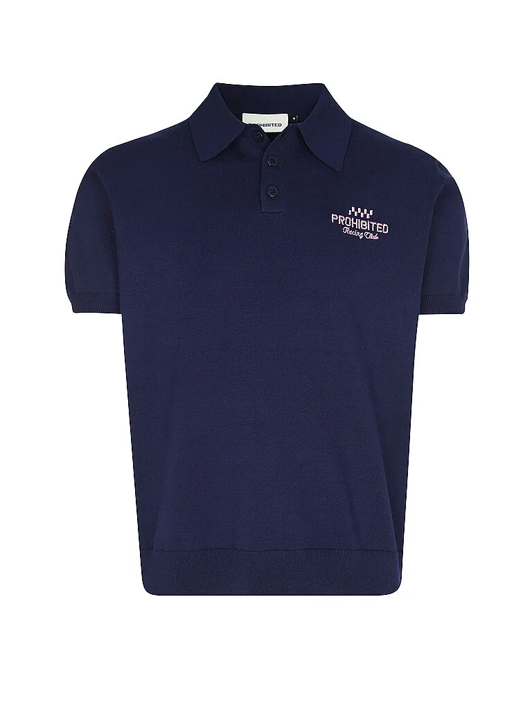 Poloshirt SPEEDTRAP azul oscuro XL - Prohibited - FashionsVida