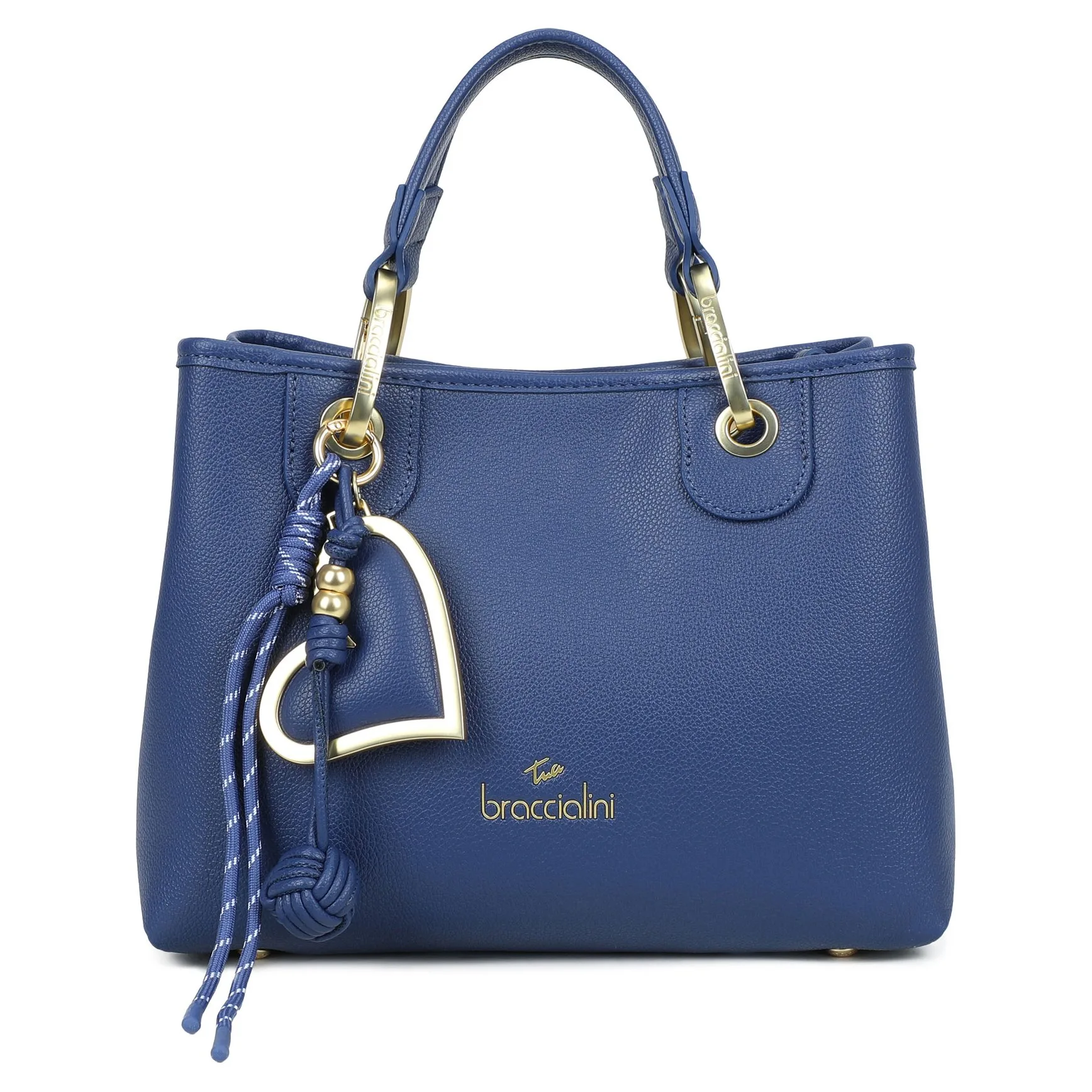 Beth Borsa a mano e tracolla B18841 Blu - Braccialini - FashionsVida